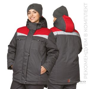 Костюм сварщика утеплённый тёмно-синий с огнестойкой пропиткой