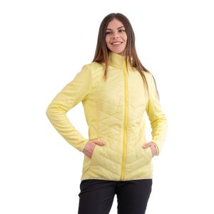 Толстовка АО жен Бейла, цв.желтый, тк.трикотаж на флисе //PAYER