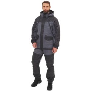 Костюм АО демисезон Горка-Люкс, цв.серый, тк.Breathable Camo //Huntsman