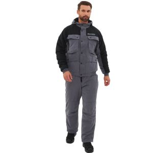 Костюм АО демисезон Таймень, цв.серый, тк.исландия //Huntsman
