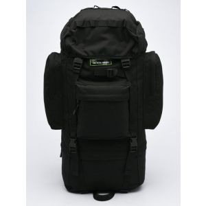 Рюкзак тактический RU 018 70л, цв.черный, тк.оксфорд //Huntsman