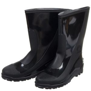 Сапоги ПВХ черные, 95-77 //Каури (1/6) (ПКР)