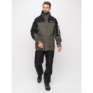 Костюм АО зимний Юкон Айс, цв.хаки, тк.Breathable -10/-45С //Huntsman