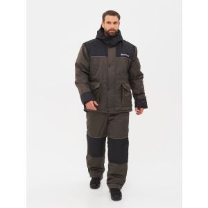 Костюм АО зимний Полюс, цв.хаки, тк.Cell, -10/-40С //Huntsman