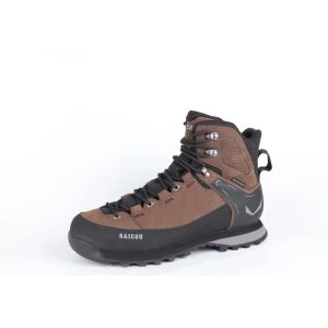 Ботинки АО демисезон, кофейный, нейлон/замша, мембрана, ЭВА/резина //SAICO