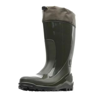 Сапоги ПВХ утепленные, зеленые, 95-77НУ //Каури (1/6)