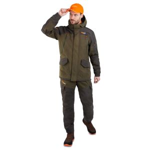 Костюм АО демисезон Магнум Осень, цв.хаки, тк.исландия/флис, мембрана //PRIDE