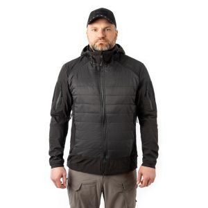 Куртка АО демисезон Бастион, цв.черный, тк.софт-шелл //7.62