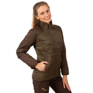 Куртка АО жен. демисезон Фосса, цв.коричневый, тк.нейлон //PRIDE