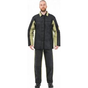 Костюм сварщика брезентовый со спилком, летний