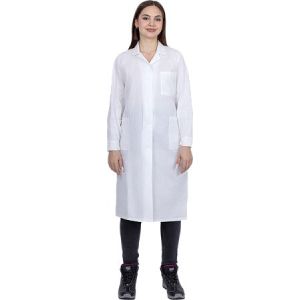 Халат женский цв.белый, тк. бязь, пл. 142г/м2