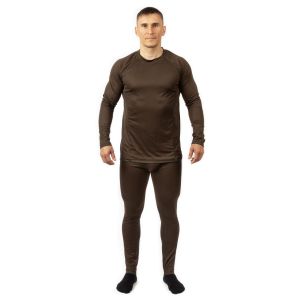Термобелье Пойнтер, супер легкое, цв.коричневый, тк.полиэстр, комплект //PRIDE
