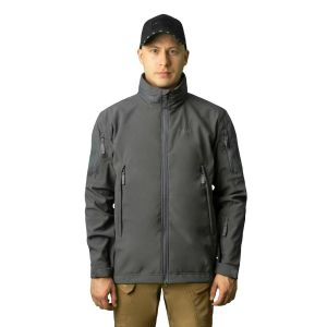 Куртка АО демисезон Фантом, цв.серый, тк.софт-шелл //7.62