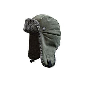 Шапка-ушанка Турухан, цв.олива, тк.алова, мембрана //Rosomaha