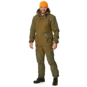 Костюм АО демисезон Магнум -15С, цв.хаки, тк.исландия/флис, мембрана //PRIDE