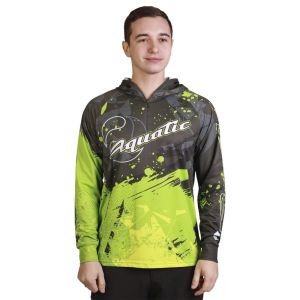 Джерси АО с капюшоном, тк.полиэстер, UPF 50+, пропитка //Aquatic