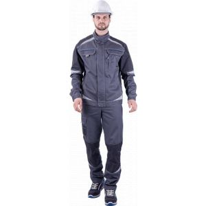 Куртка летняя Турбо цв.т.серый, тк.смесовая (пэ 67 / хб 33)/ МПТ