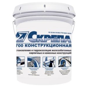 Скрепа М700 конструкцион ВЕДРО 25кг ПАРТИЯ