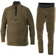 Термобелье Winter HSN, супер теплое, цв.зеленый, тк.флис 250г/м2, комплект //ХСН