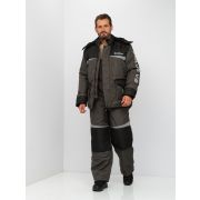 Костюм АО зимний Полюс V-2, цв.хаки, тк.Cell,кошачий глаз -10/-40С //Huntsman