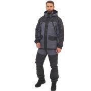 Костюм АО зимний Горка-Люкс, цв.серый, тк.Breathable Camo -10/+10С //Huntsman