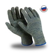 Перчатки 659 Арамакс Армор, кевлар усиленный, 260-270мм, кл.вязки 10 (1/10/100) (СНТ)